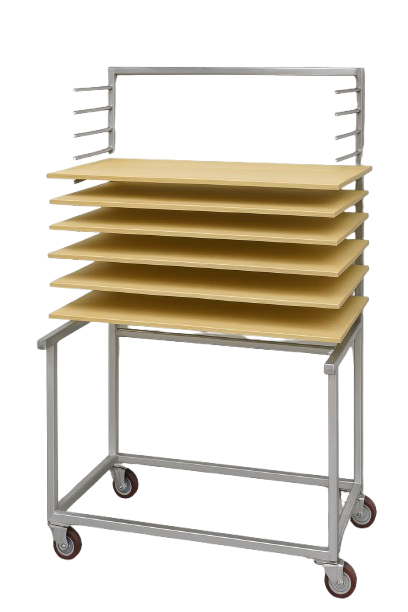 Open-Access Dough Rack